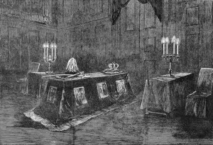 Images Dated 13th January 2005: The coffin of Prince Albert before the funeral
