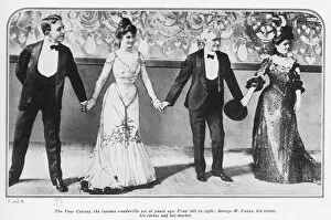 The four Cohans, the famous vaudeville act that