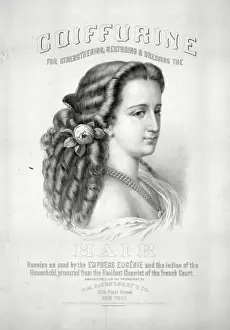 Strengthening Prints: Coiffurine for strengthening, restoring & dressing the hair