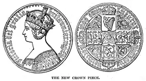 COIN / VICTORIA CROWN 1847