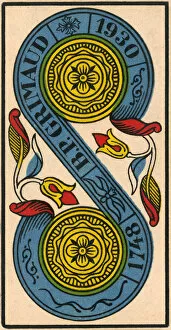 Coins Gallery: Two of Coins Tarot card