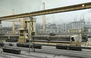 Images Dated 2nd January 2013: CoKe oven. Diorama