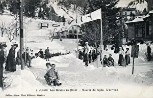 Col de Sanloup, Montreux, Switzerland - mixed luge racing