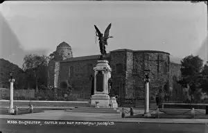 Colchester Castle and War Memorial