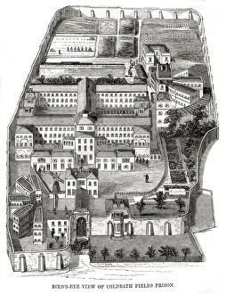 Coldbath Prints: Coldbath Fields Prison, Clerkenwell