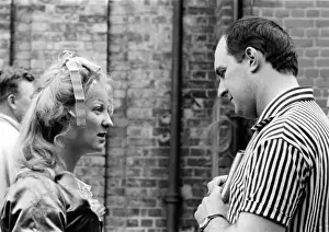 Aldeburgh Prints: Colin Graham rehearsing The Beggars Opera 1963