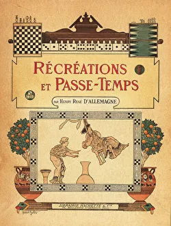 Dice Prints: Collage of boardgames and classical vases