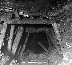 Seam Prints: Collapsed roof, Llanerch Colliery, South Wales