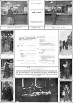 Applications Gallery: Collecting and applying for pensions at the post office