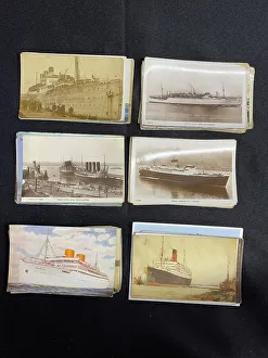 Approximately Prints: Collection of ocean liner postcards and photographs