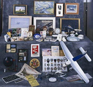 Collection of transport memorabilia