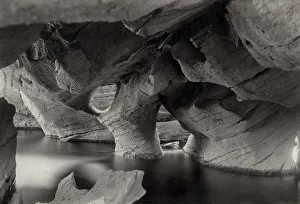 Killarney Prints: Colleen Bawn Caves, Killarney, ireland