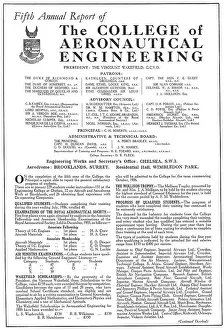 Brooklands Prints: The College Of Aeronautical Engineering - Brooklands