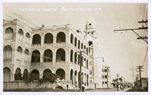 Agustin Gallery: College and church, Puerta de Tierra, San Juan, Puerto Rico