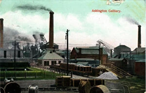 Northumberland Gallery: The Colliery, Ashington, Northumberland