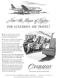 Collins Prints: Collins & Aikman CANDALON Aircraft Upholstery