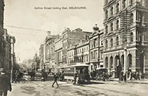 Collins Street, Melbourne, Australia - looking East