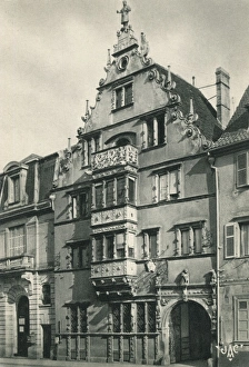 Jan16 Collection: Colmar, France - La Maison des Tetes in the old town