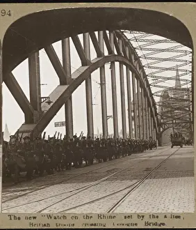 Cologne Bridge 1918