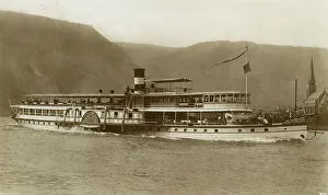 Cologne to Dusseldorf paddle steamer boat