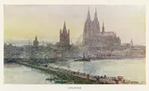 Rhine Prints: Cologne / Koln and Rhine