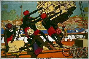 Co956 Prints: Colombo, Ceylon Poster