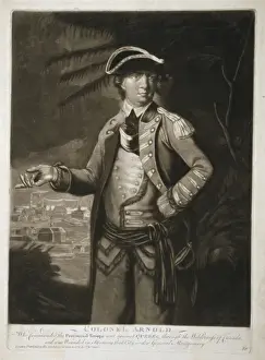 Colonel Arnold - who commanded the provincial troops sent ag