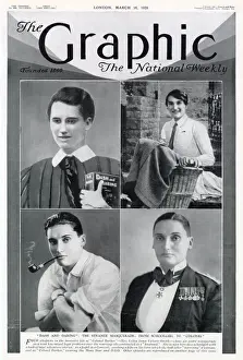 Norton Prints: Colonel Barker - Valerie Smith Page from The Graphic reporting on the case of Colonel