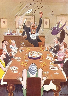 The Colonel - Christmas Pudding by H. M. Bateman The Colonel - Christmas Pudding by H. M. Bateman