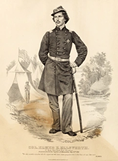 Images Dated 2nd September 2011: Colonel Elmer E. Ellsworth