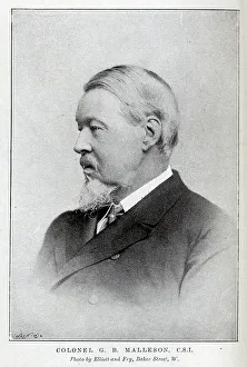 Colonel G B Malleson, studio portray