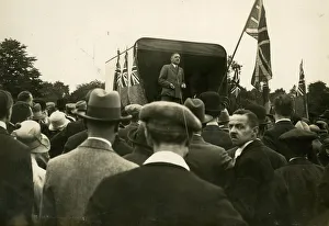 Addressing Gallery: Colonel John Brown, Chairman of the British Legion