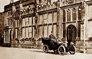 Colonel Rowland Burden in his 12 HP Georges Richard