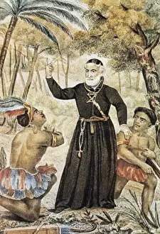 Christians Prints: Colonial America (16th c. ). Religion (1585)