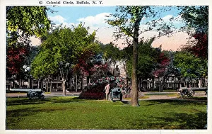 Colonial Circle, Buffalo, NY State, USA