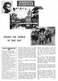 Images Dated 14th January 2011: Colonial Exhibition 1931