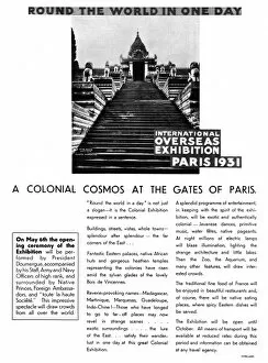 Images Dated 14th January 2011: Colonial Exhibition 1931