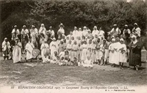 Nomads Prints: Colonial Exhibition, Bois de Vincennes - Tuareg Camp
