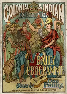 Kensington Prints: Colonial & Indian Exhibition, South Kensington, London