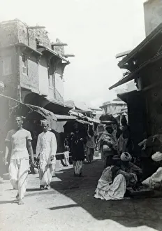 Colonial Persia, street scene