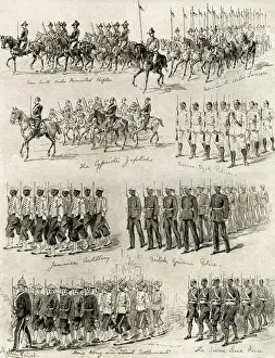 Colonial troops in the Queens Diamond Jubilee procession