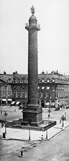 Colonne Prints: Colonne Vendome, Paris, France, early 1900s