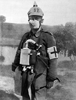 Appalled Gallery: Colossal impudence: Protection against English gas-bombs