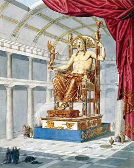 Pictures Now Gallery: Colossal Temple Statue of Jupiter 1814 Date: 1814