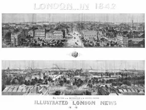 Images Dated 22nd August 2011: The Colosseum Print of London, 1842 - ILN