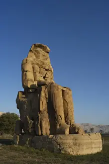 Colossi of Memnon. Eastern colossus. Luxor. Egypt
