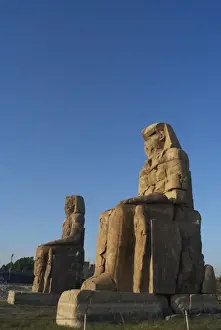Colossi of Memnon. Luxor. Egypt