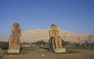 Colossi of Memnon. Luxor. Egypt