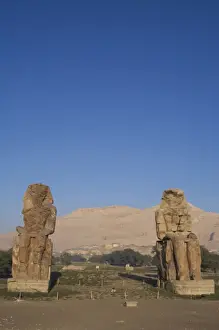 Colossi of Memnon. Luxor. Egypt