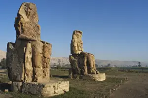 Colossi of Memnon. Luxor. Egypt